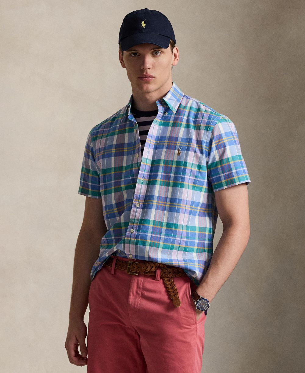 Men's Classic-Fit Short-Sleeve Oxford Shirt