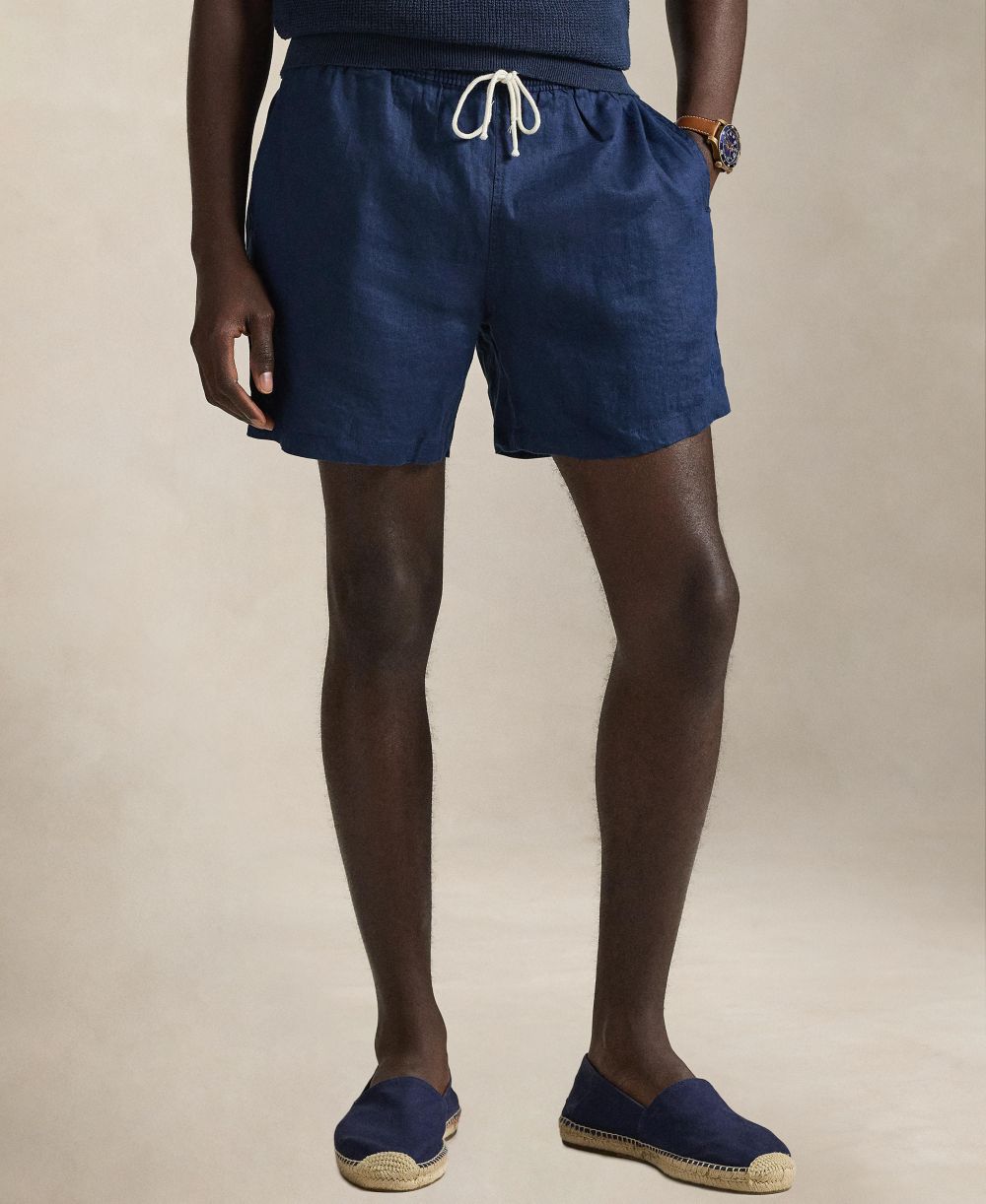 Men's Embroidered Swim Trunks
