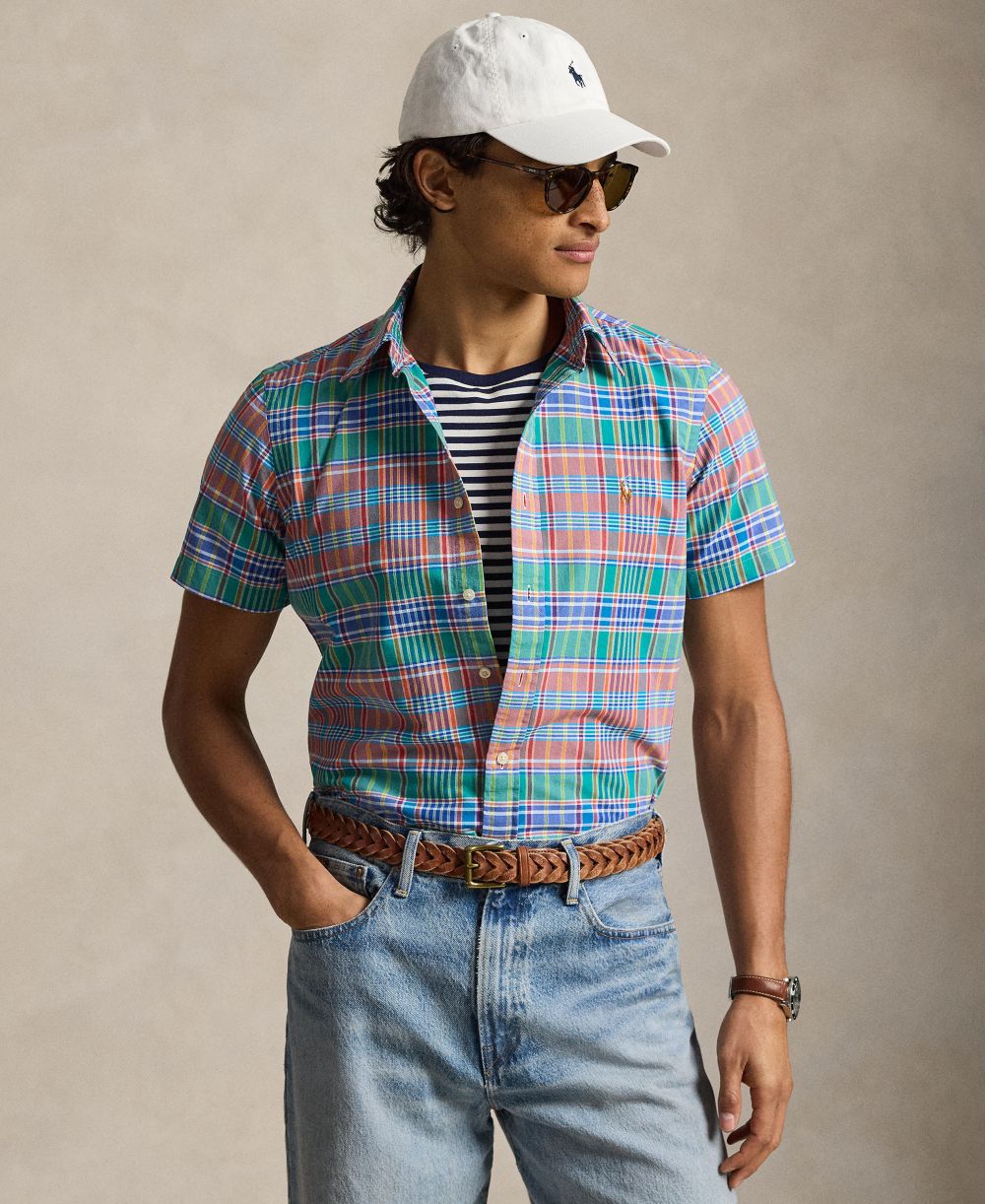 Men's Classic-Fit Short-Sleeve Oxford Shirt