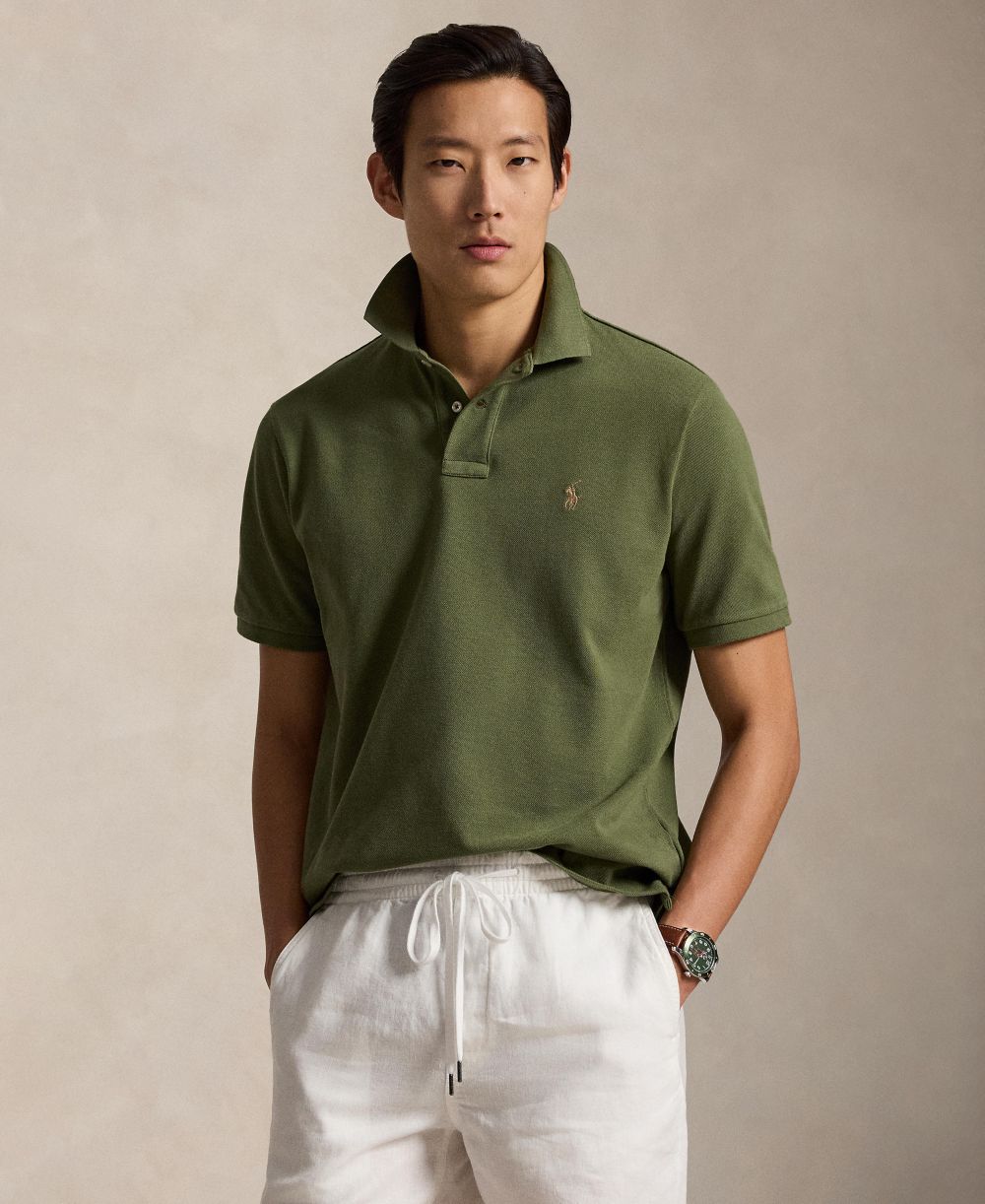 Men's Classic-Fit Cotton Polo Shirt