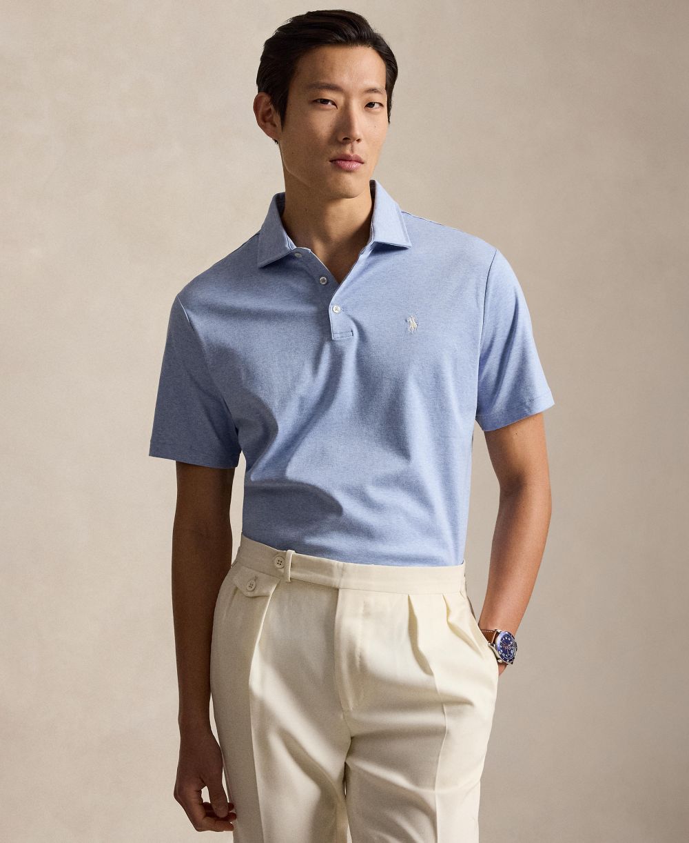 Classic Fit Soft Cotton Polo Shirt