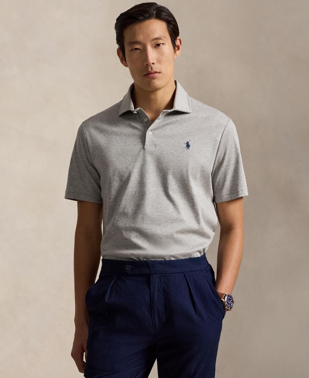 Classic Fit Soft Cotton Polo Shirt