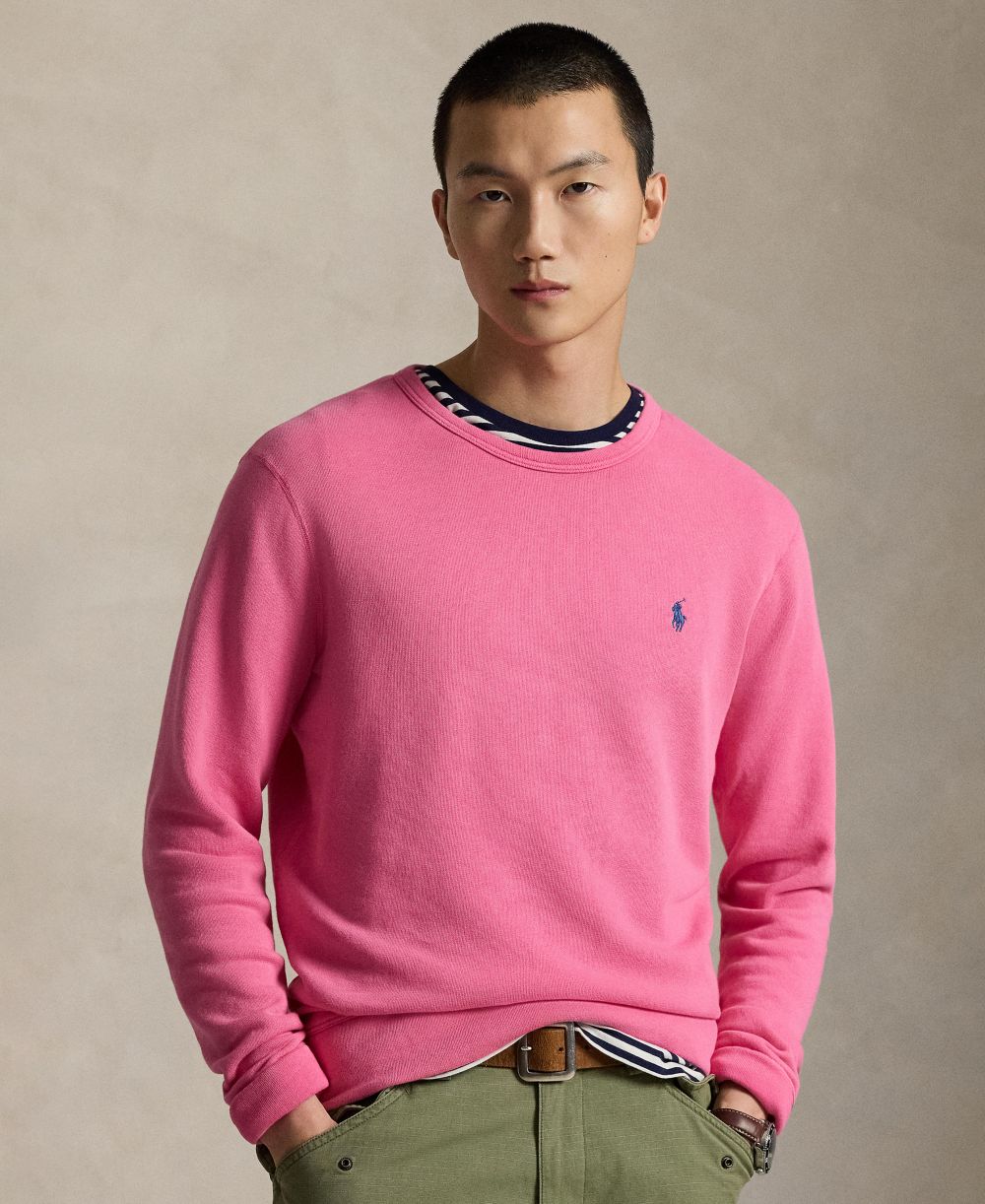 Men's Long-Sleeve Crewneck Sweatshirt