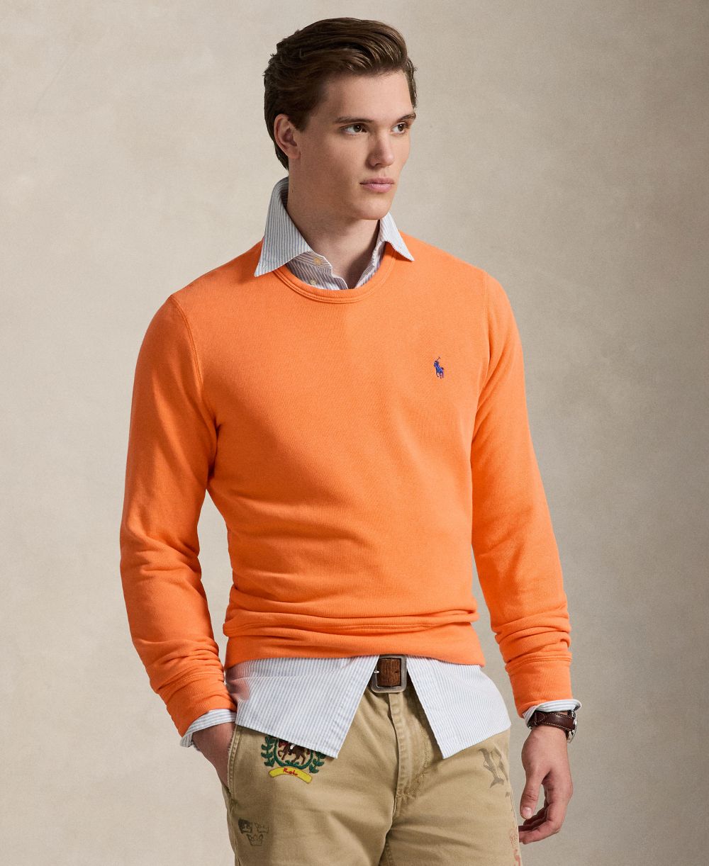 Men's Long-Sleeve Crewneck Sweatshirt