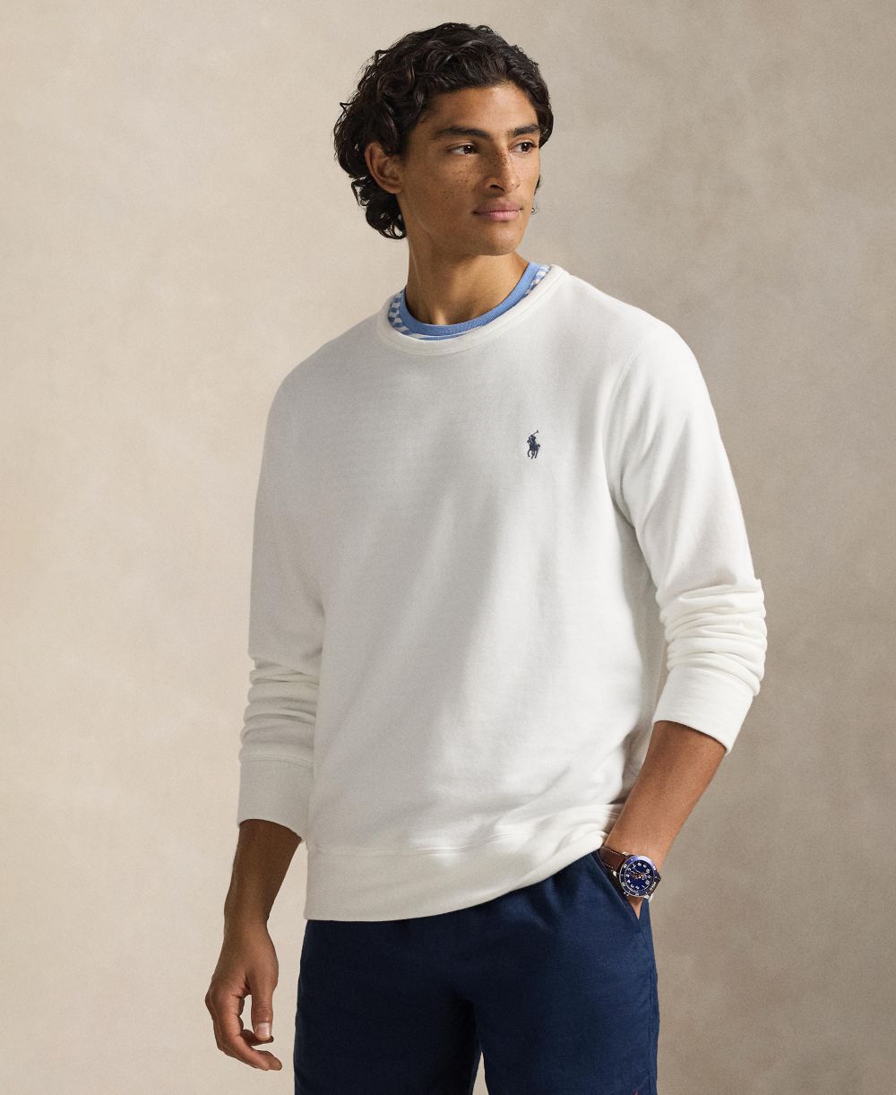Men's Long-Sleeve Crewneck Sweatshirt