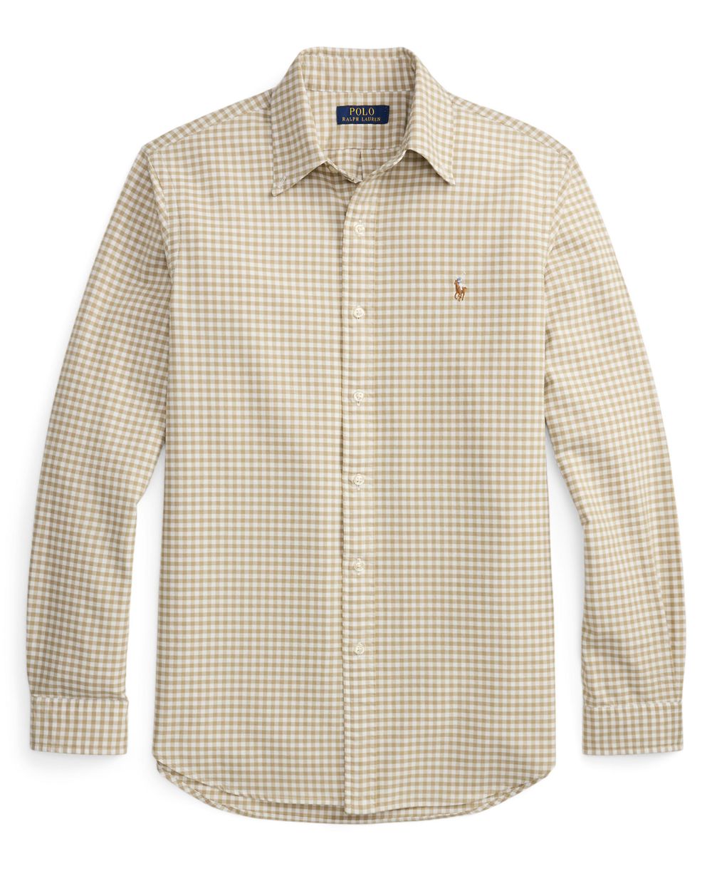 Men's Classic Fit Plaid Brushed Oxford Shirt