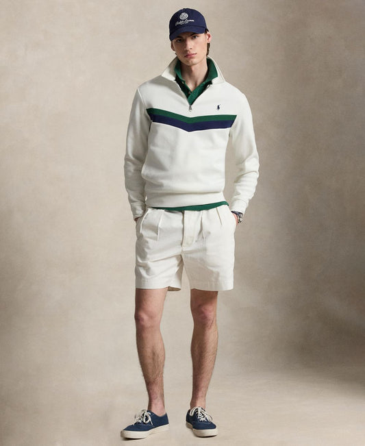 Men's Double-Knit Quarter-Zip Sweatshirt