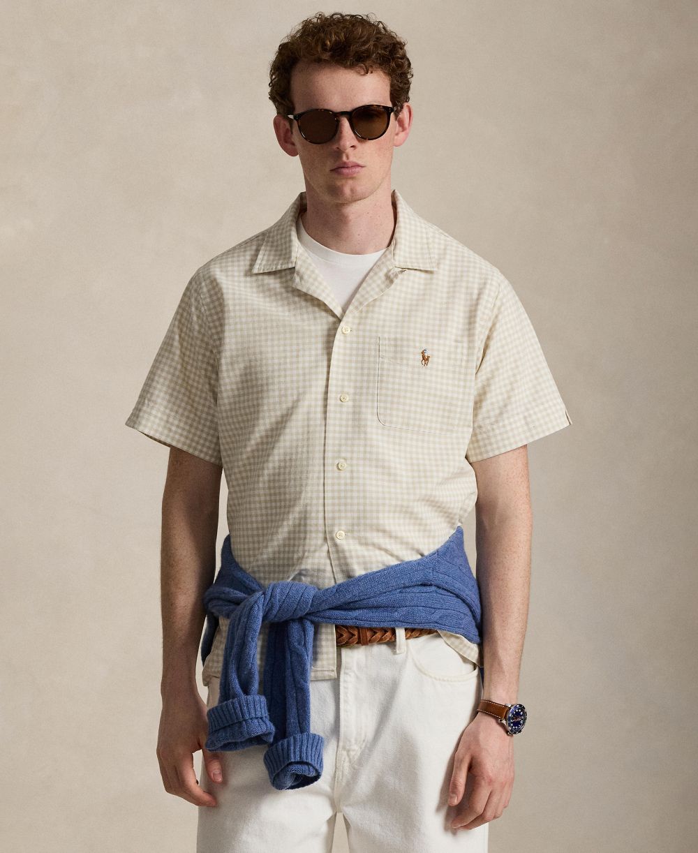 Men's Classic-Fit Short-Sleeve Oxford Shirt