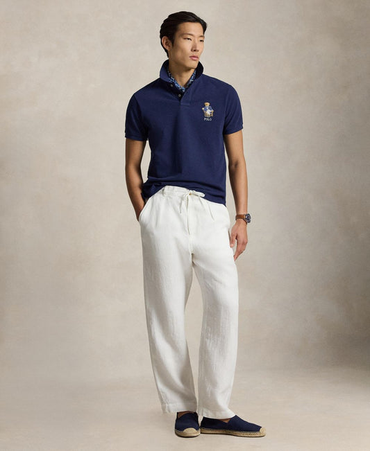 Men's Custom Slim-Fit Polo Bear Polo Shirt