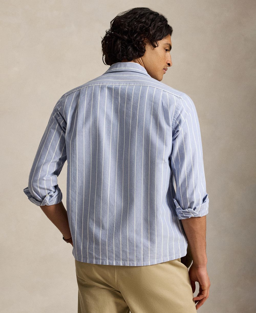 Men's Classic Fit Plaid Brushed Oxford Shirt