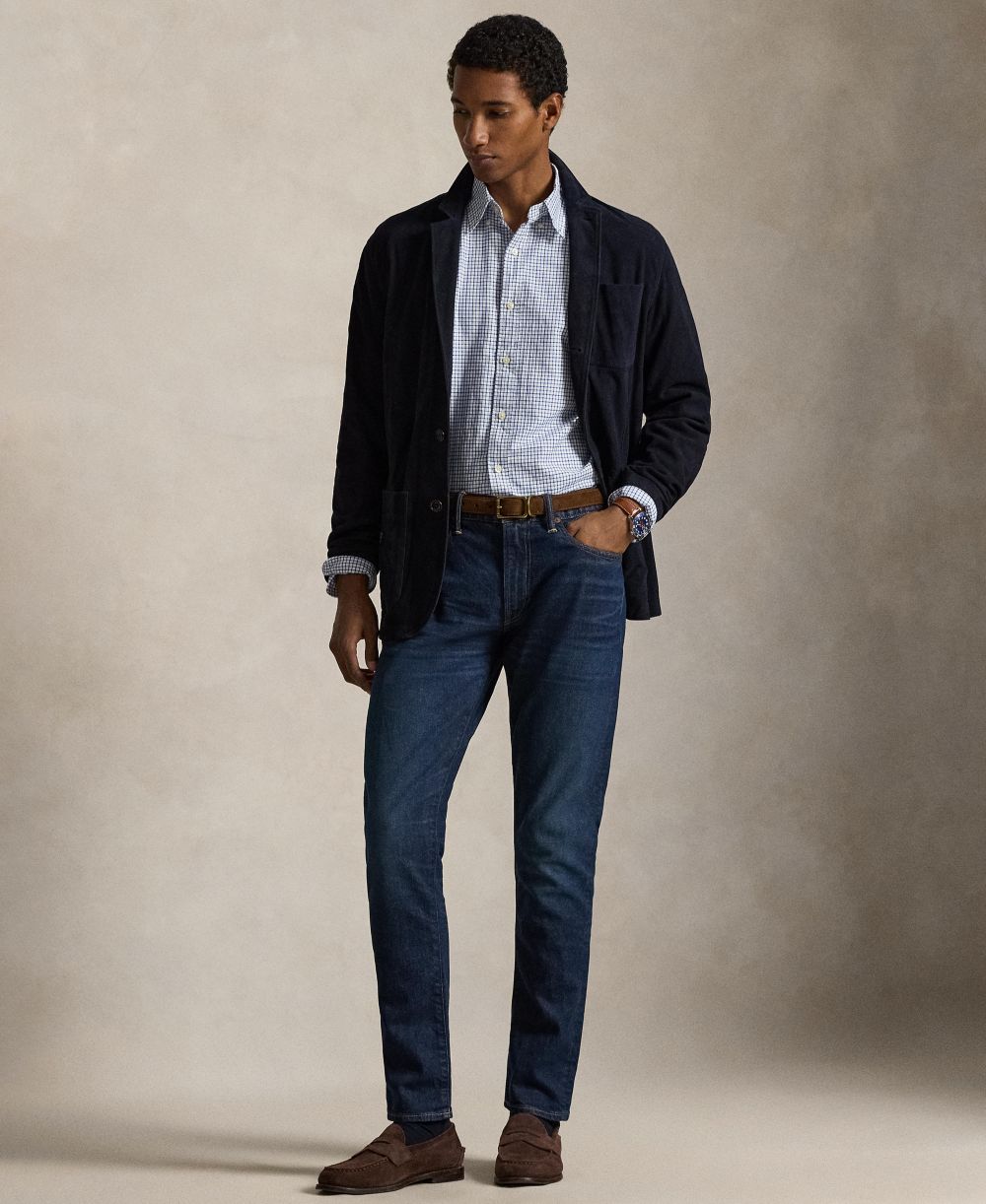 Men's Classic Fit Plaid Brushed Oxford Shirt