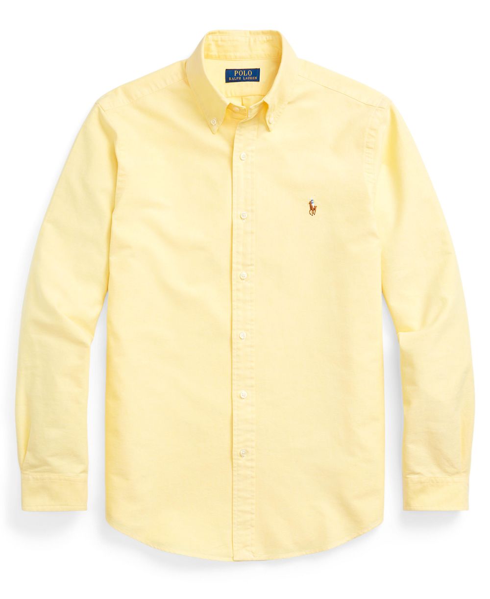 Men's Classic Fit Plaid Brushed Oxford Shirt