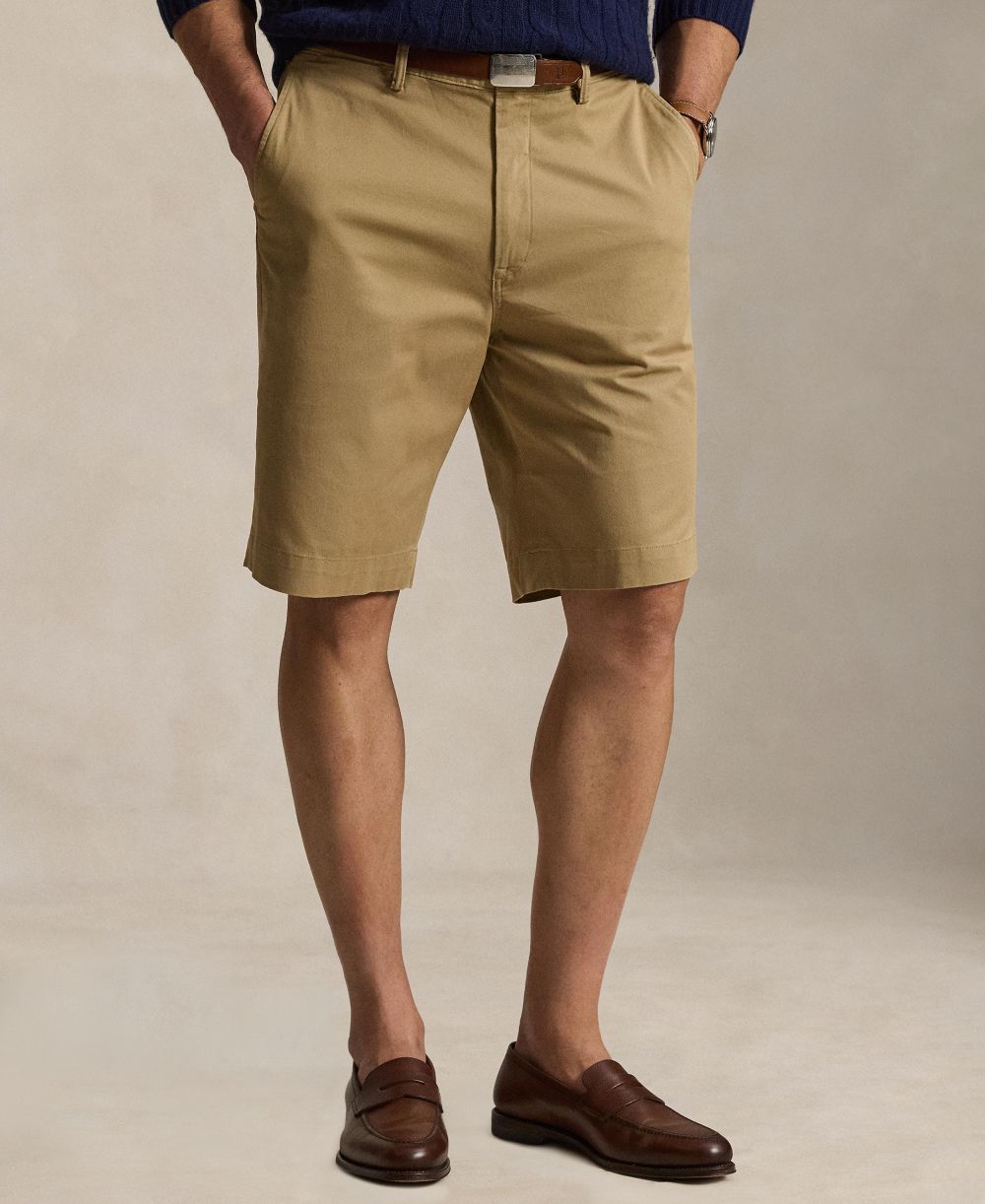 Men's Big & Tall Stretch Classic-Fit Chino Shorts
