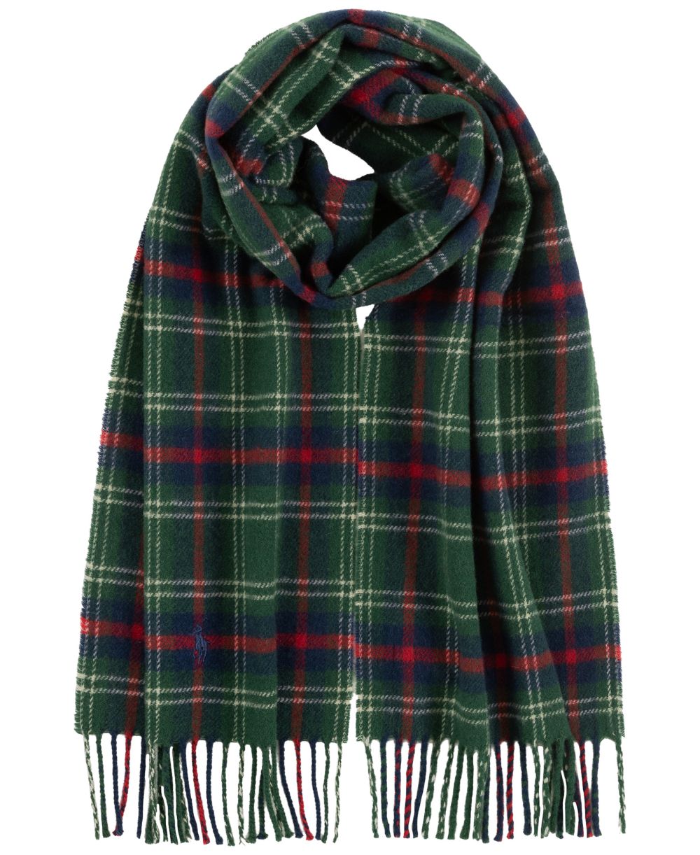 Men's Woolen Plaid Scarf