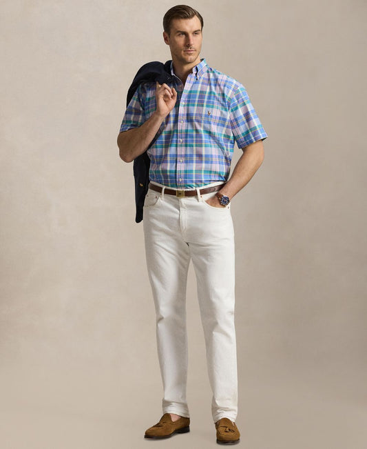 Men's Big & Tall Plaid Oxford Shirt