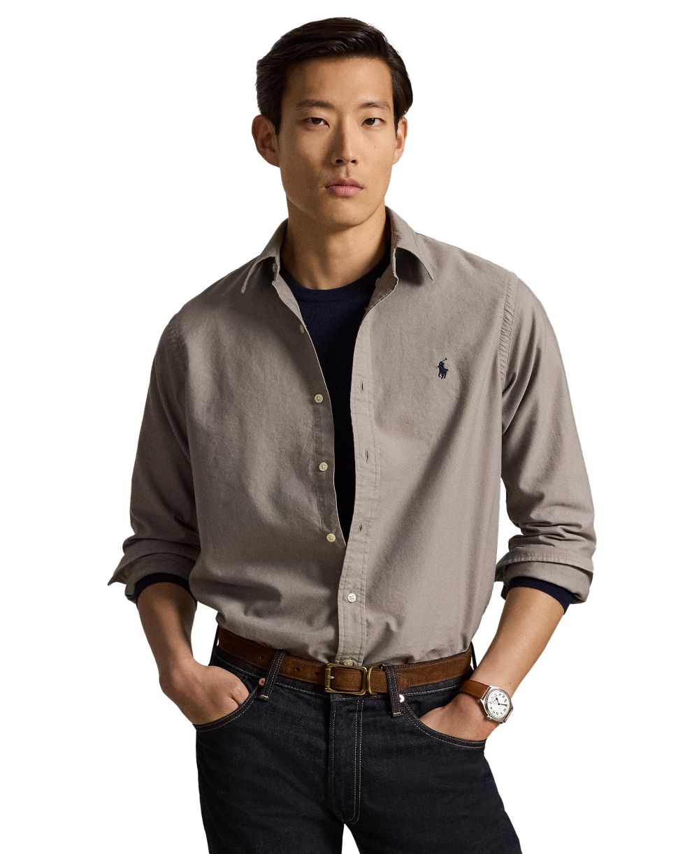Men's Garment-Dyed Oxford Shirt