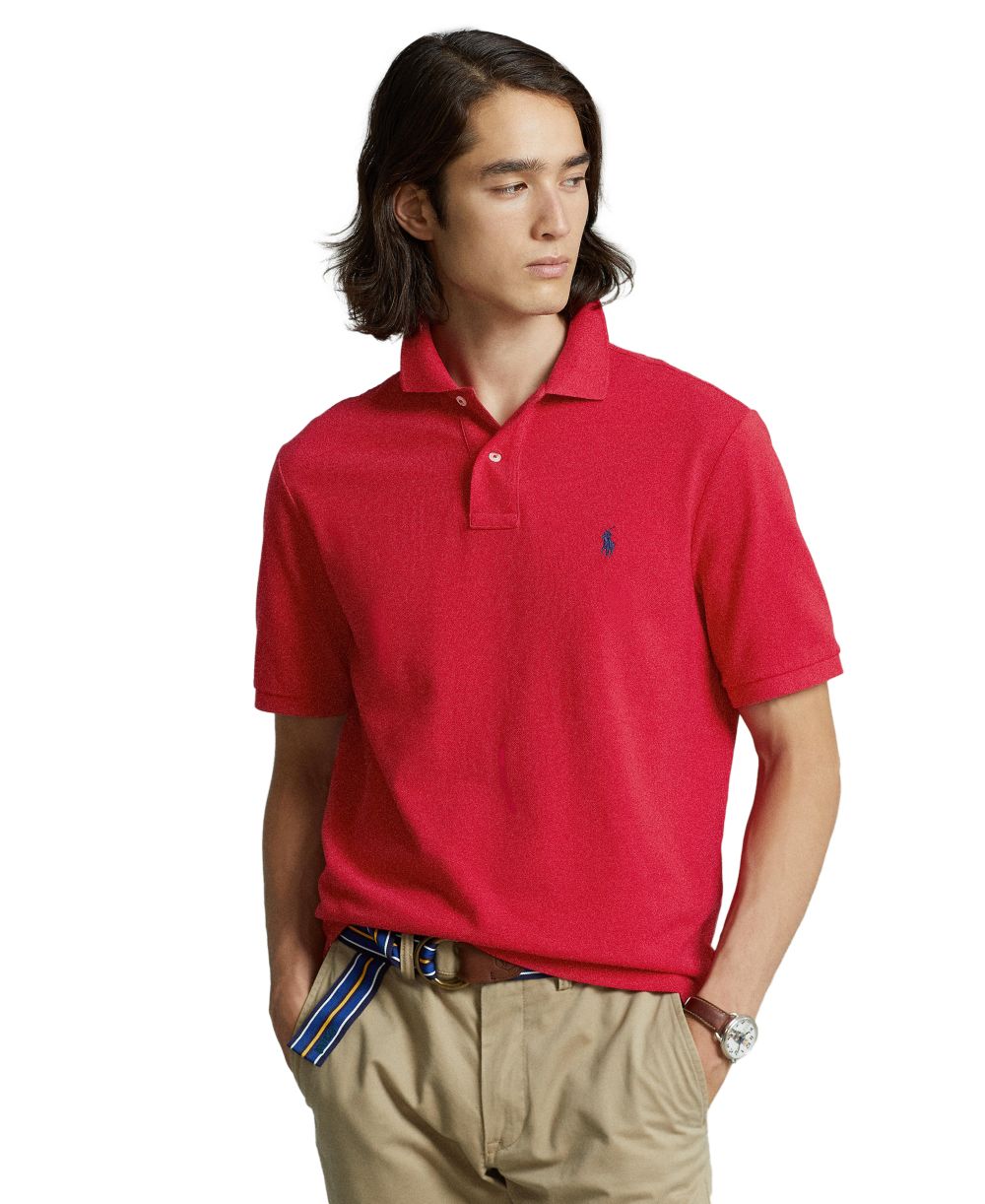 Men's Classic-Fit Mesh Polo Shirt