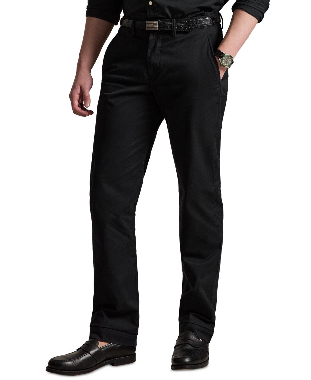 Men's Straight-Fit Stretch Chino Pants