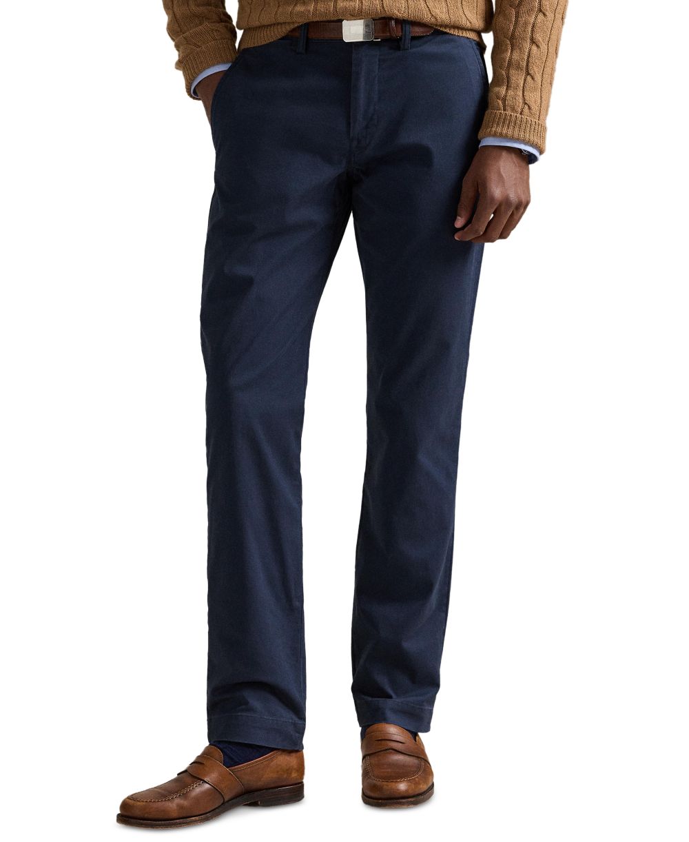 Men's Straight-Fit Stretch Chino Pants