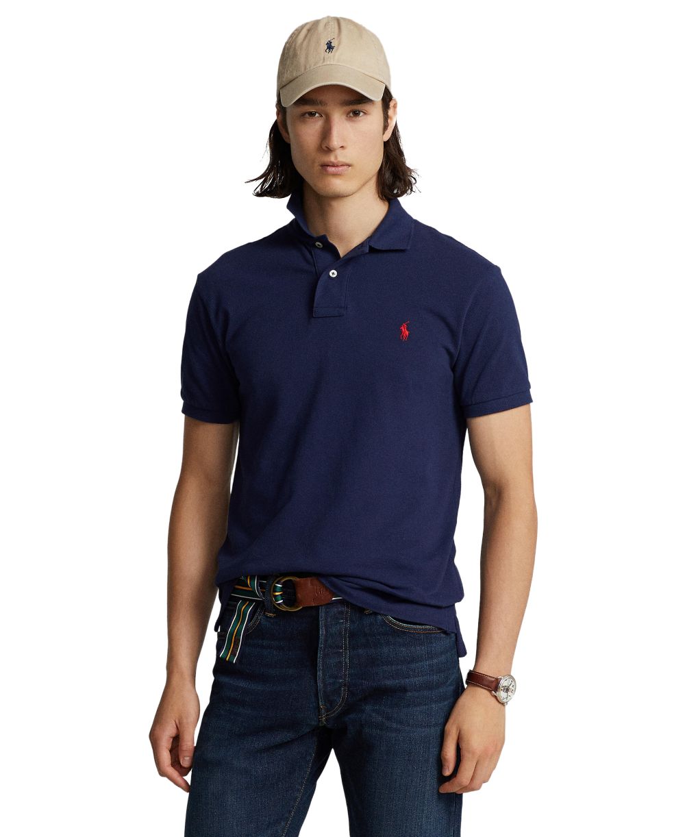 Men's Classic-Fit Mesh Polo Shirt