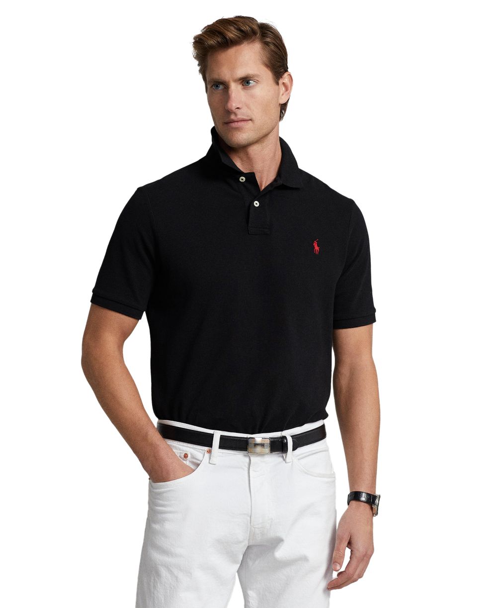 Men's Classic-Fit Mesh Polo Shirt