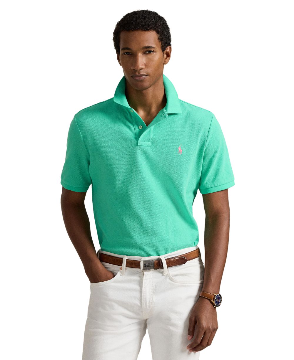 Men's Classic-Fit Mesh Polo Shirt