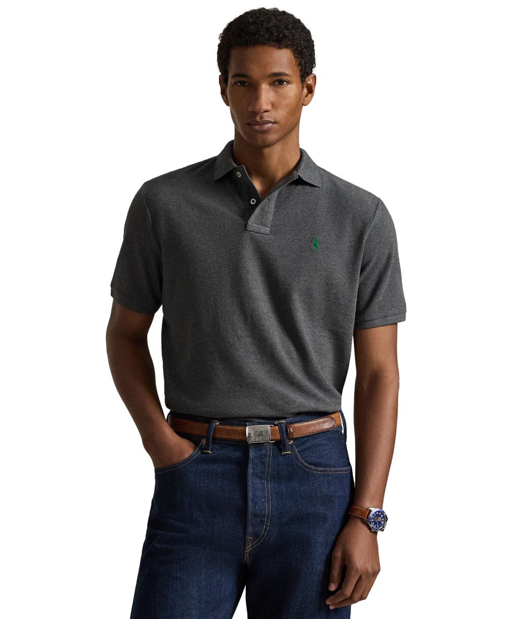 Men's Classic-Fit Mesh Polo Shirt