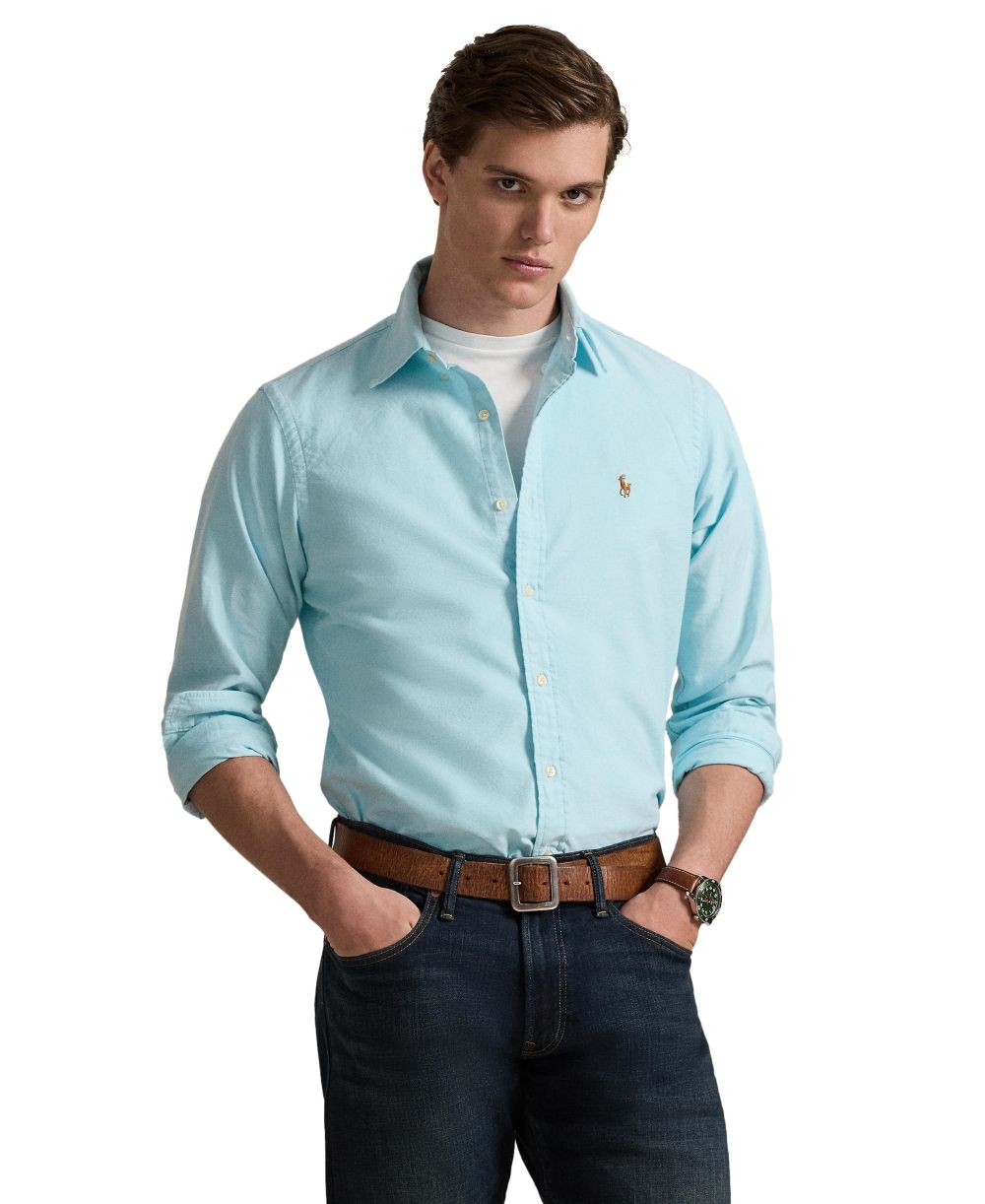 Men's Classic Fit Plaid Brushed Oxford Shirt