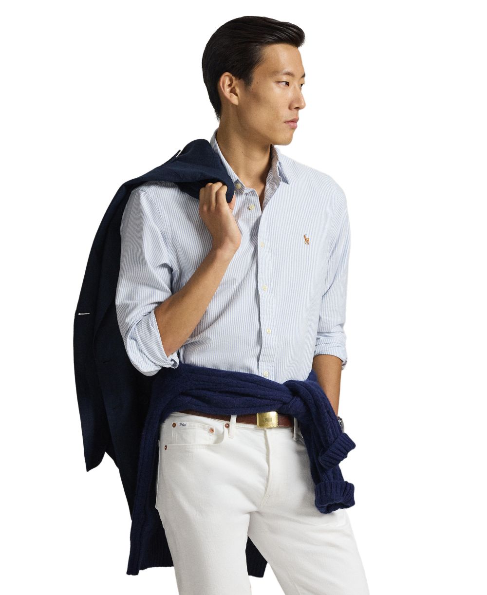 Men's Classic Fit Plaid Brushed Oxford Shirt