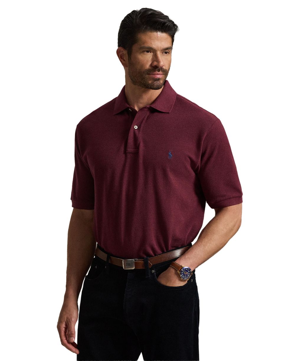 Men's Big & Tall Cotton Short-Sleeve Polo Shirt