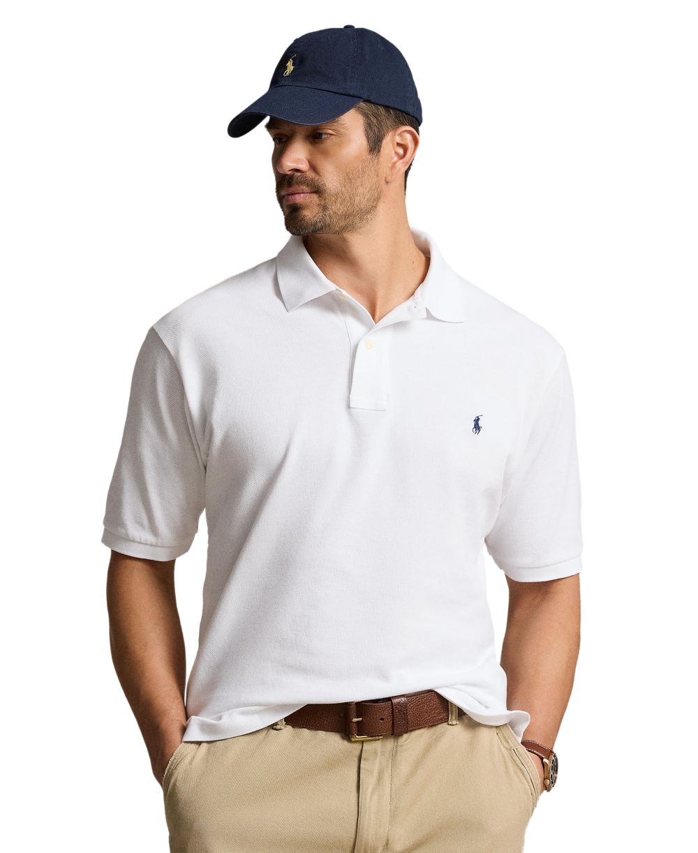 Men's Big & Tall Cotton Short-Sleeve Polo Shirt