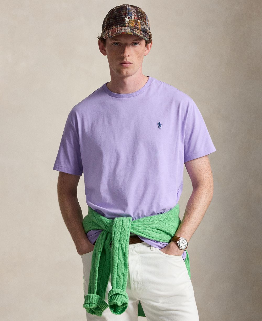 Men's Embroidered Pony Classic-Fit T-Shirt