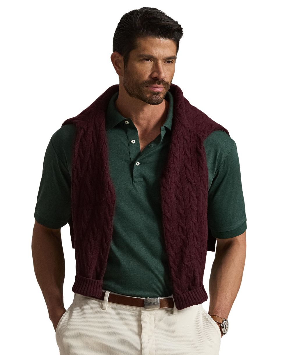 Men's Big & Tall Solid Polo Shirt
