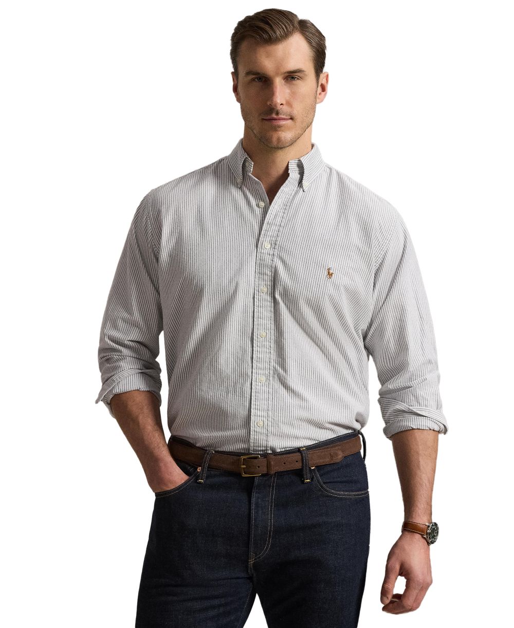 Men's Big & Tall Long-Sleeve Oxford Shirt