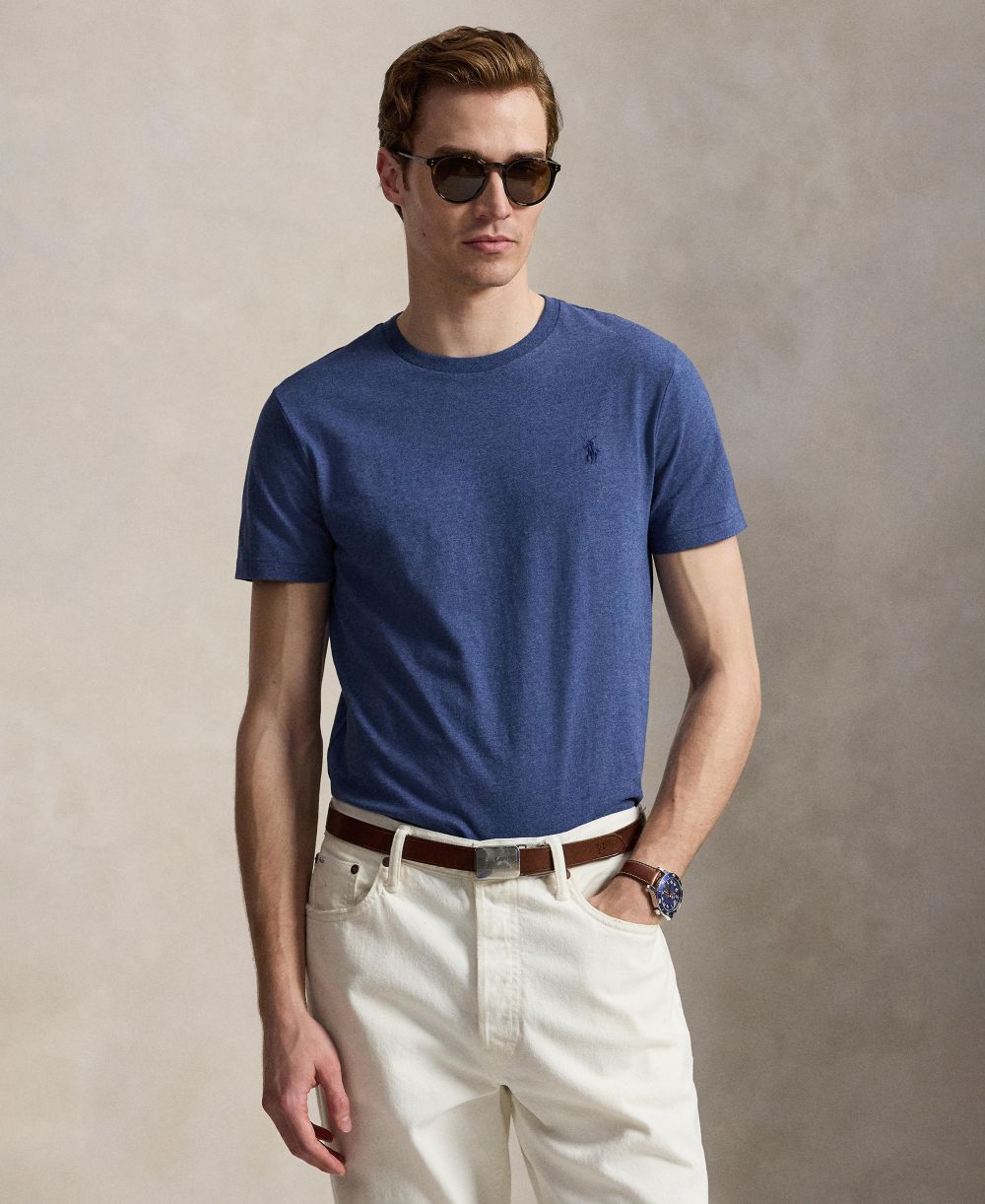 Men's Embroidered Pony Classic-Fit T-Shirt