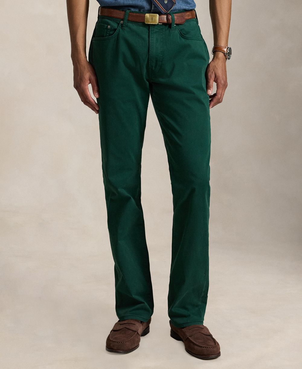 Men's Varick Slim Straight Stretch Sateen Pants