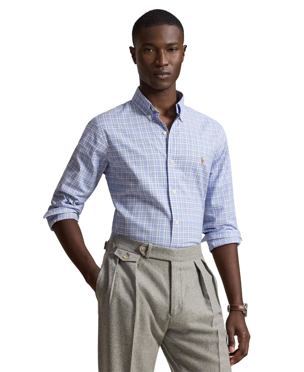 Men's Classic-Fit Performance Oxford Shirt