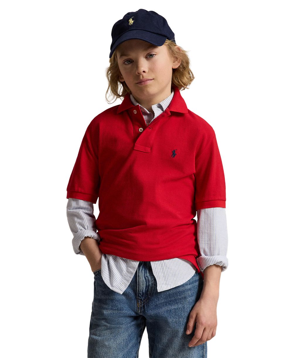 Men's & Kid's Cotton Mesh Polo Shirt Collection