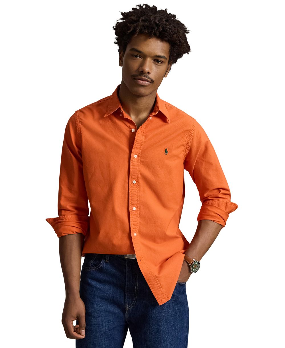 Men's Garment-Dyed Oxford Shirt