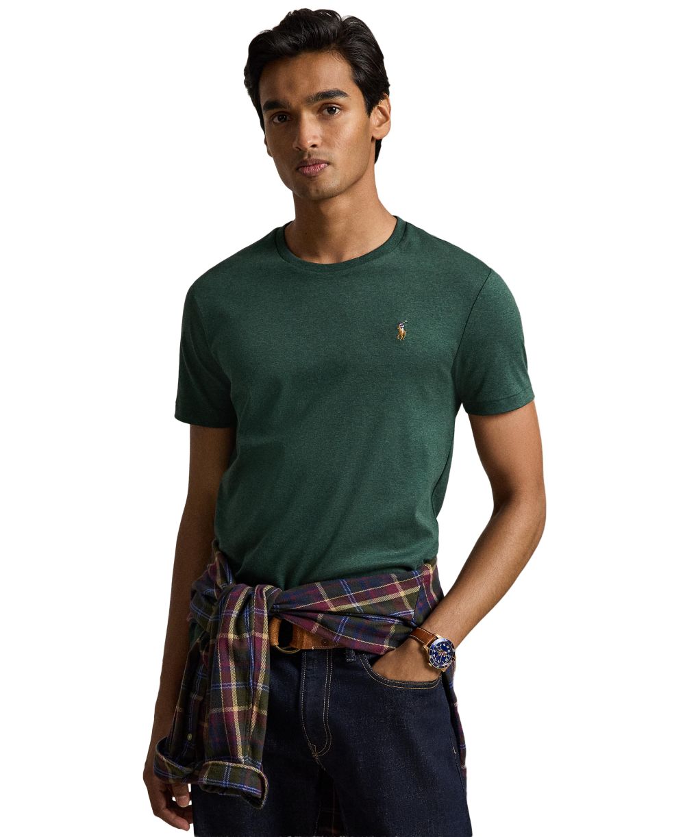 Men's Custom Slim-Fit Soft Cotton T-Shirt
