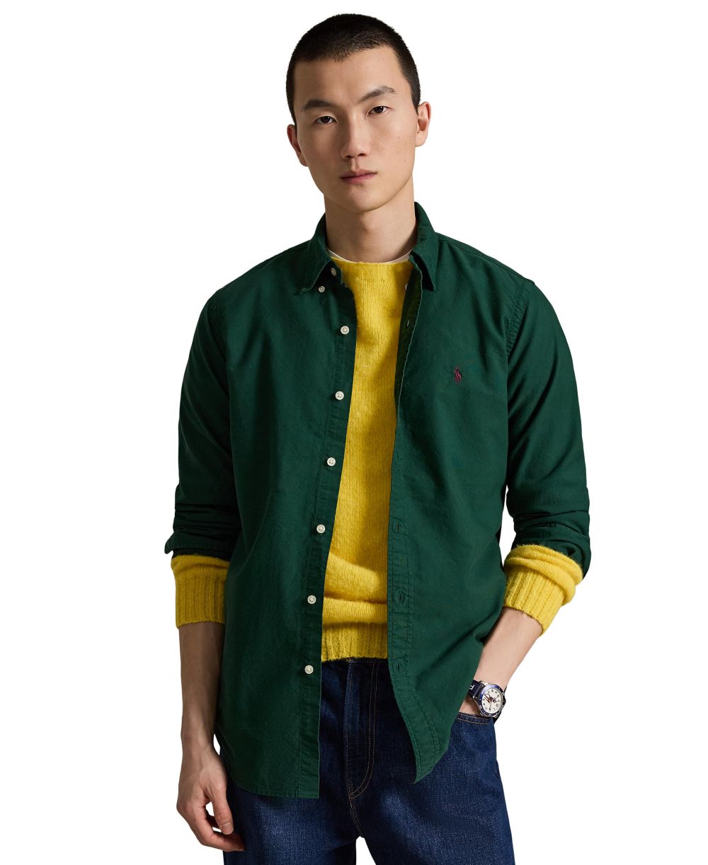 Men's Garment-Dyed Oxford Shirt