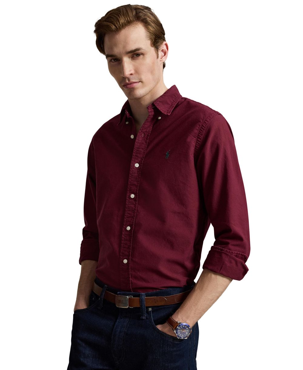Men's Garment-Dyed Oxford Shirt