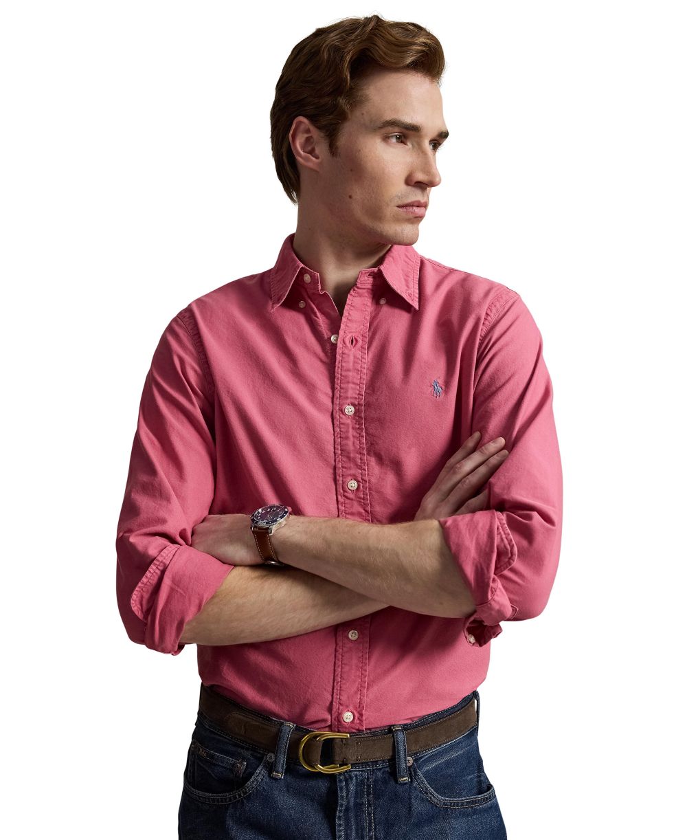 Men's Garment-Dyed Oxford Shirt