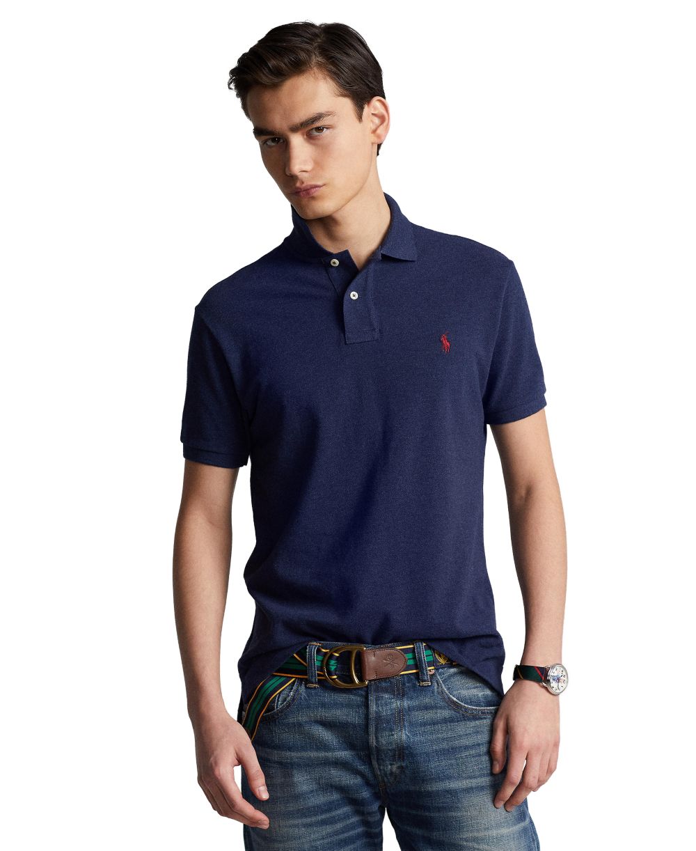 Men's Classic-Fit Mesh Polo Shirt