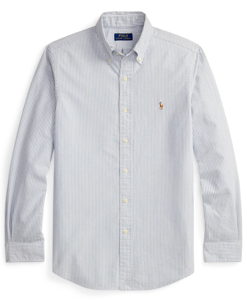 Men's Classic Fit Plaid Brushed Oxford Shirt