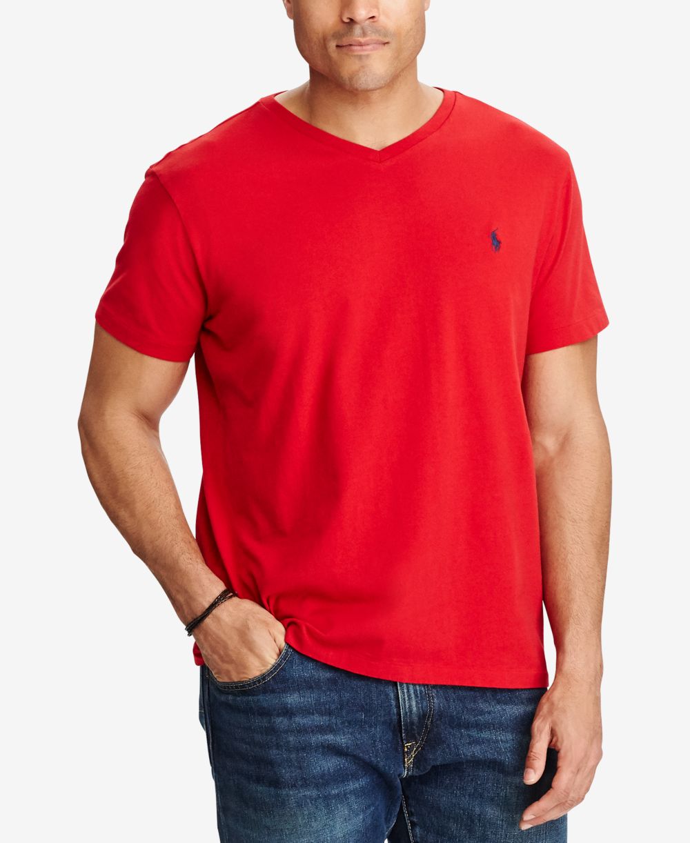 Men's Big & Tall V-Neck T-Shirt